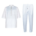 African men's new summer casual fashion two-piece set - cross-border hot seller -  plus size men's outfit