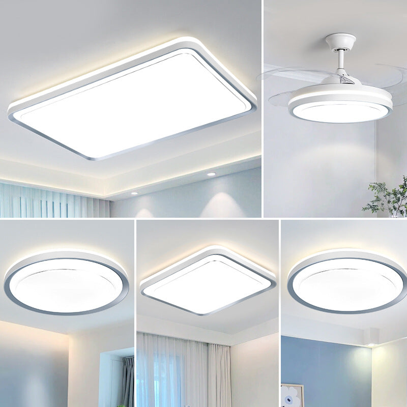 Full spectrum living room light Nordic simple three rooms and two living rooms eye protection ceiling light bedroom room light whole house lighting package