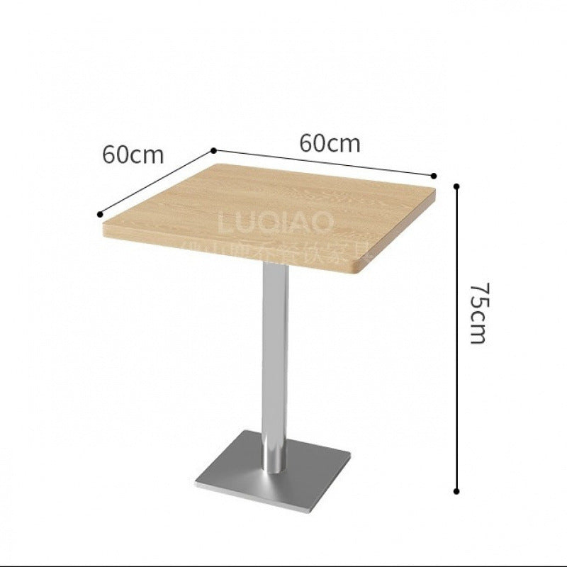 Cream log wind bench dessert cake table and chair combination can be ordered against the wall card seat sofa milk tea shop cafe