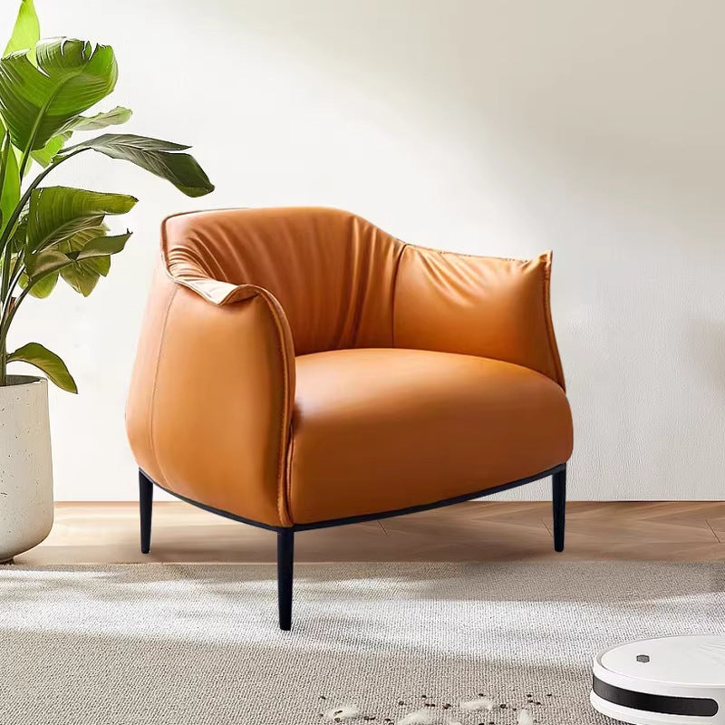 Accessible luxury tiger chair cafe hotel reception italian single sofa chair small apartment classysensenormcorecasual chair