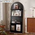 Magazine rack floor-standing storage rack wall-mounted book rack newspaper rack environmental-friendly multi-layer bookshelf medieval style reading bookshelf wood