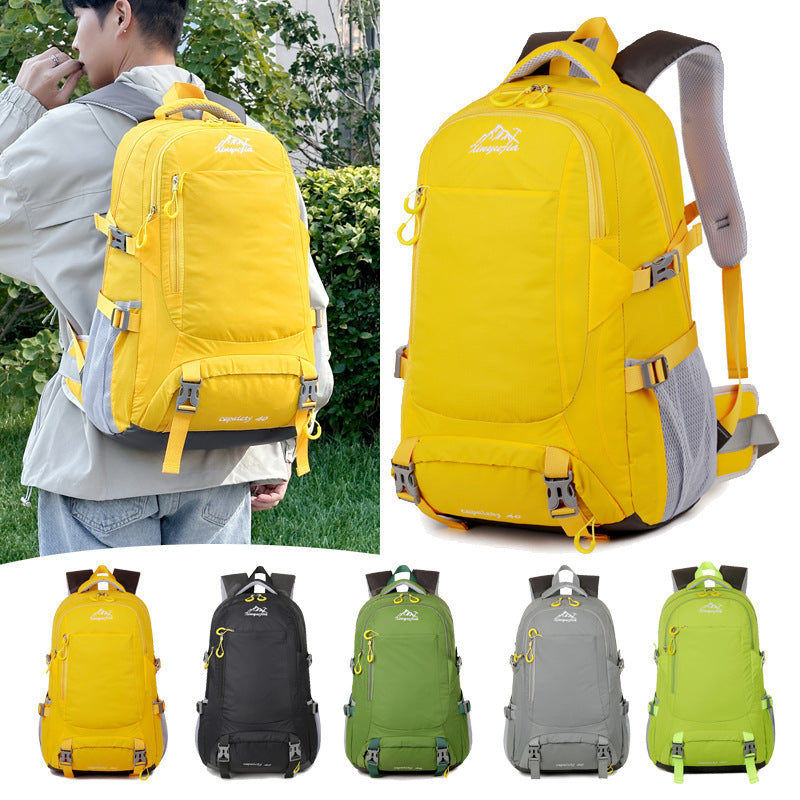 Cross-border lightweight mountaineering bag outdoor large-capacity backpack hiking sports bag multi-functional gift backpack