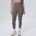 new arrival brushed yoga pants high waist hip lift anti-roll peach butt fitness pants quick-drying tight sports pants for women