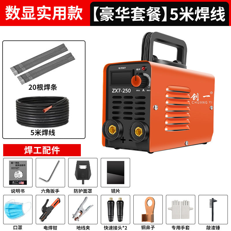 Chuangyi industrial grade welding machine 380v high power 220v for home dual voltage intelligent special stainless steel welding king