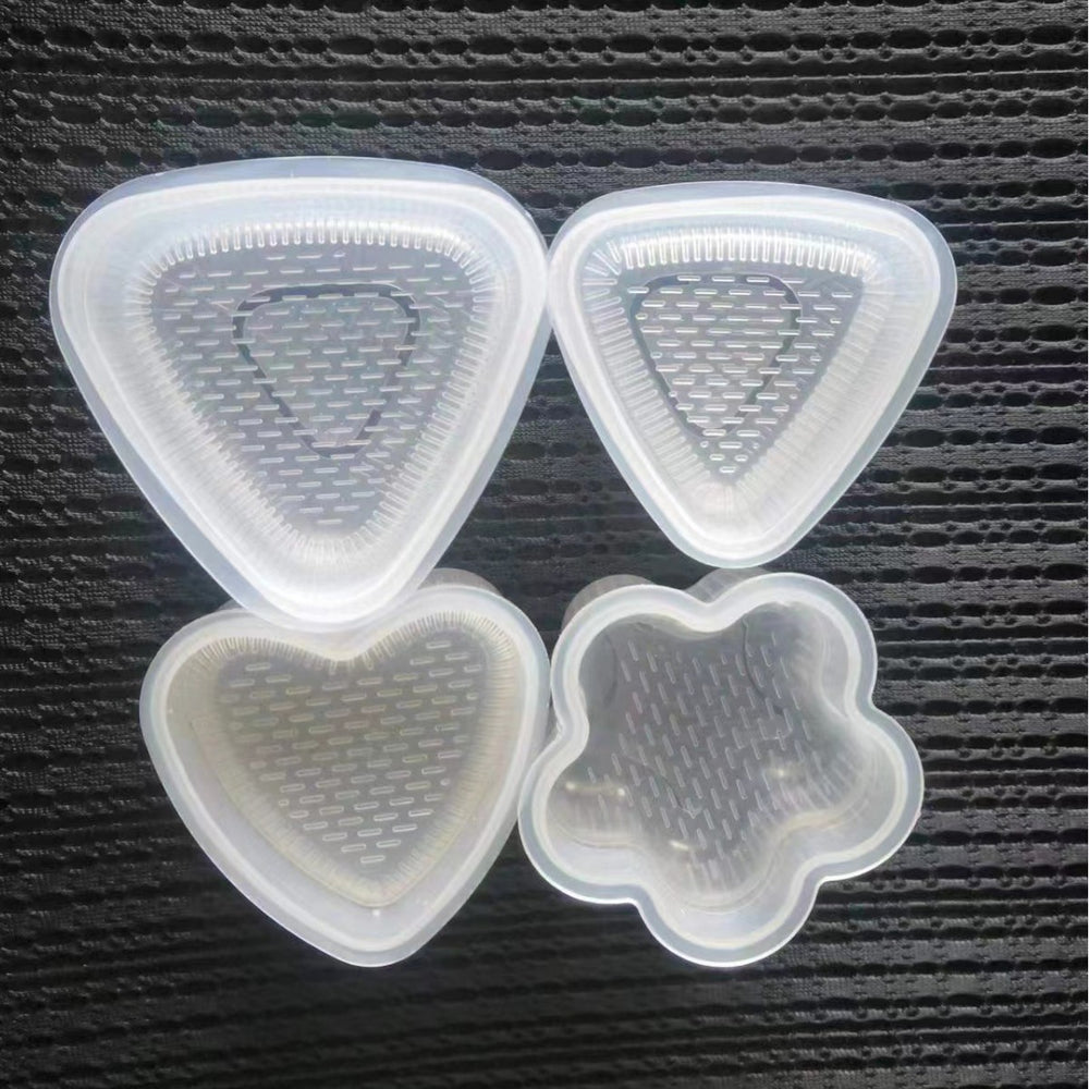 Multi-layer rice ball mold heart shape diy military ship sushi mold baking tool multi-layer sushi supplementary food bento tool