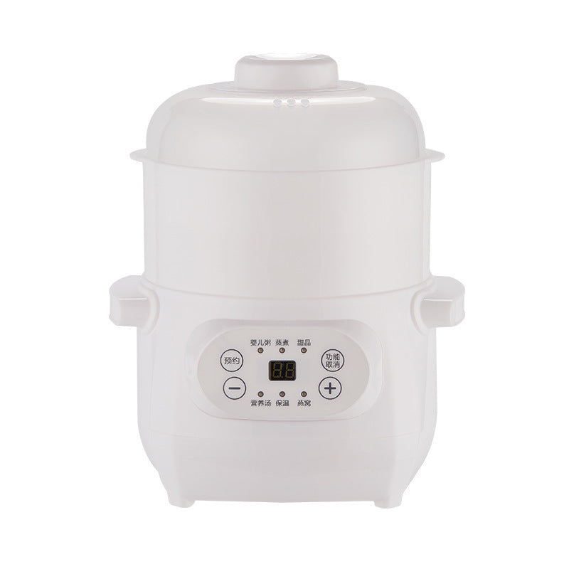 Fully automatic porridge, complementary food, soup, electric stew pot, water-proof bird's nest stew pot, electric stew pot, steaming and cooking soup pot, us standard cross-border