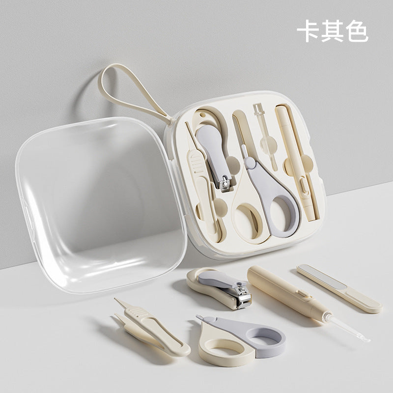 Baby nail clipper set - gentle & safe nail care for newborns & toddlers - anti-pinching design