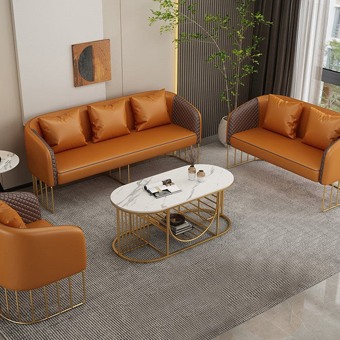 Nordic hotel sales office negotiation reception sofa office sofa combination milk tea coffee shop table and chair booth furniture