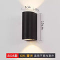 Outdoor waterproof wall lamp - modern minimalist style for bedroom bedside, hallway, outdoor villa courtyard - waterproof, hardwired wall sconce