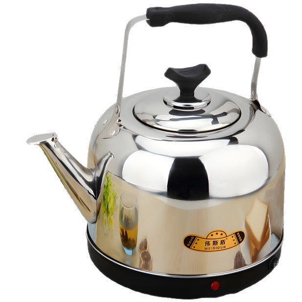 Stainless steel water kettle electric heating sound kettle electric water kettle for home elderly water boiling electric water kettle water boiling automatic power off