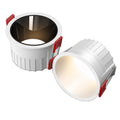 Embedded downlight, deep anti-dizziness, ceiling hole light, concealed living room aisle simple light opening 7.5cm 8 8.5cm