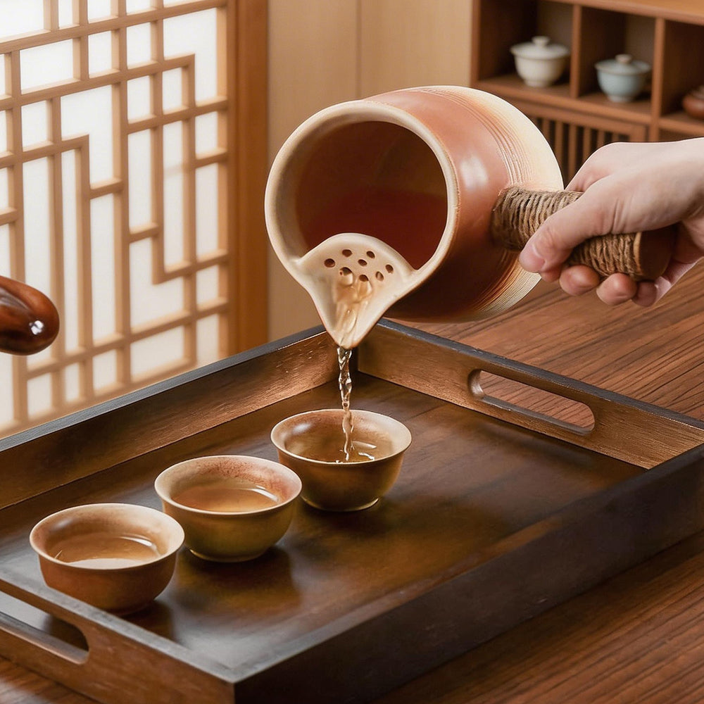 Stove tea making, roasted milk pot, pot, indoor dry-fired teapot suitfor home tea maker, pottery pot, side handle teapot