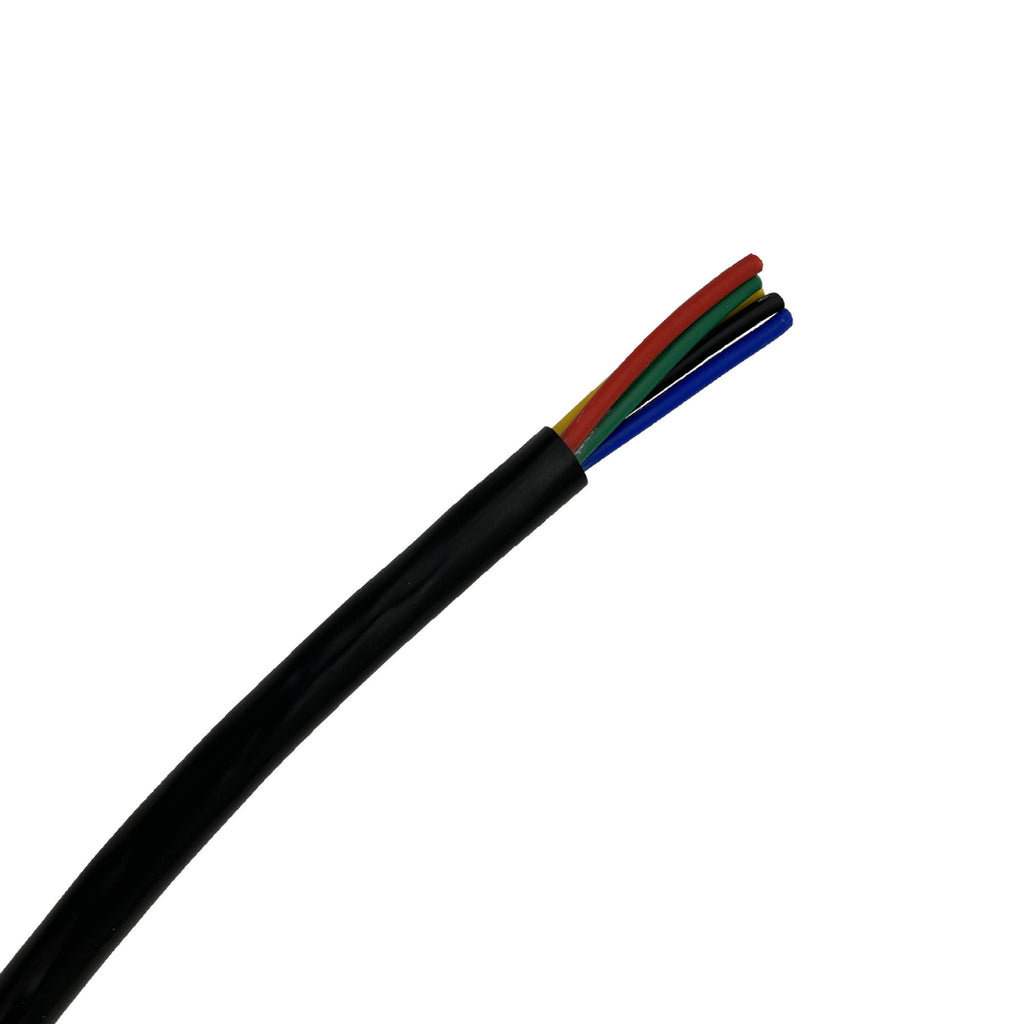 RVV5 core national standard sheathed cable 0.5 0.75 1.0 1.5 2.5 4.0 6.0 multi-strand flexible cord power cord