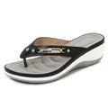 Amazon  flip-flops women's outwear  beach sandals summer cross-border casual plus size women's slippers