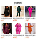 New arrivalstereobows suit outwear waist slimming lookelegantwork clothingsatin collar suit tops blazer