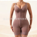 European and american style women's bodysuit shapewear - powerful tummy control, waist cincher, butt lifter, body shaping, seamless mesh corset