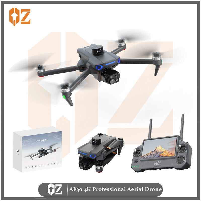 Three-axis gimbal 4k professional aerial photography ae30 drone gps digital image transmission load-bearing touch screen remote control aircraft