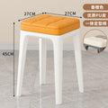 Modern minimalist plastic stool -  new arrival chair - dining chair - light luxury high-end feel - home use - small apartment dining table chair