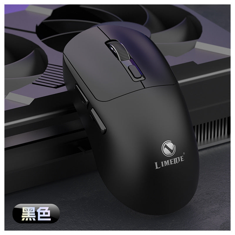 Li-mag q8 bluetooth wireless mouse, dual-mode rechargeable, 2.4g, for laptop, office, esports, and gaming - cross-border edition
