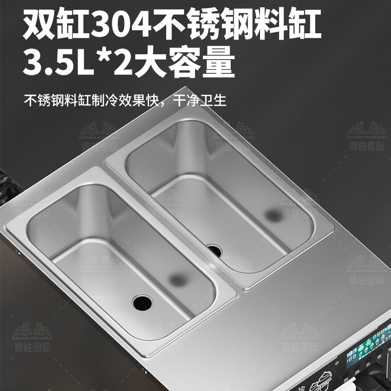 Commercial ice cream machine - freestanding, countertop, small sundae & cone soft serve ice cream machine - fully automatic ice cream machine manufacturer