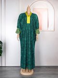 foreign trade african women's clothing plus sizeembroidered long skirt robe   lacedressin stock
