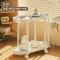 Mobile kitchen cart, simple side table, household living room side table, corner table, bathroom shelf, small trolley