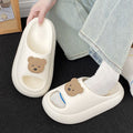 2025 new eva platform slippers: super comfy, cute, and perfect for students - wear them indoors, outdoors, or just lounge around in style! these premium cartoon slippers are a must-have