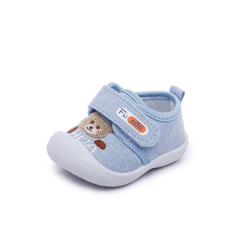 Spring & fallnew arrival infant kids shoes, anti-kick soft bottom cloth shoes, boys and girls baby walking shoes, breathable
