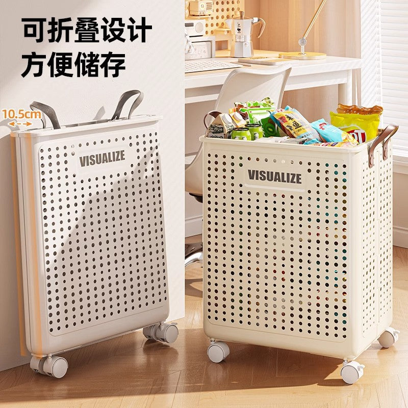 Children's toy storage basket Large capacity baby doll doll sorting box Household plush doll building block storage box
