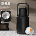 316 stainless steel thermos cup portable carrying kettle large capacity women's cup outdoor good-looking double drinking handle kettle