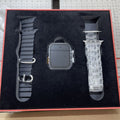 Smartwatch s9 ultra: bluetooth connectivity for calls, messaging, payment codes, heart rate monitoring, and blood oxygen level tracking