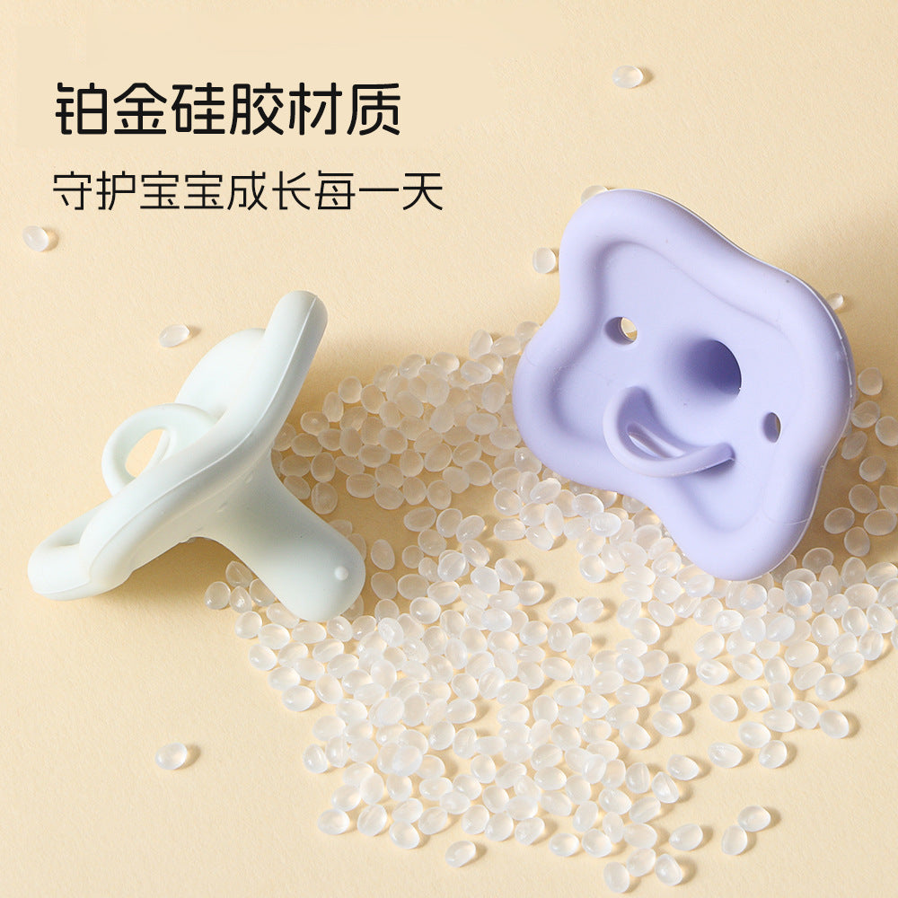 Baby products: breast-imitation, anti-colic, ultra-soft sleep soother, teether, newborn food-grade silicone pacifier
