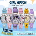 Kuromi watch girls kids toys 3 years old kindergarten baby melody cartoon digital watch jade gui dog