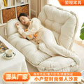 Lazy sofa can sleep foldable bedroom sofa bed dual-purpose double by can lie down and sleep cushion pregnant pillow small apartment