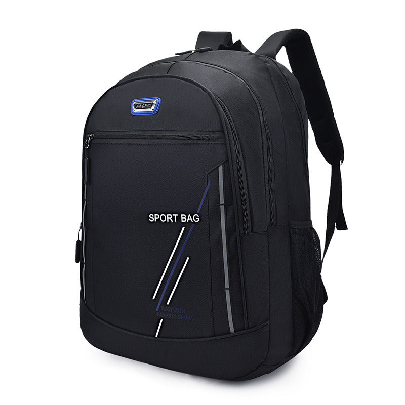 New high school student backpack, business men's computer backpack, leisure travel bag, backpack spot wholesale