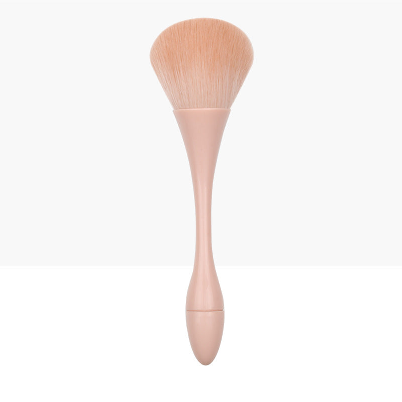 Portable mini makeup brush set - includes foundation, powder, blush, and eyeshadow brushes - all-in-one makeup brush organizer