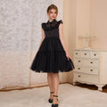 personalized girldress small flying sleeve mesh princess dress little girl cake dress new arrival8y-12y