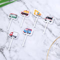 6pc [car] opp bag