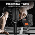 Wholesale brushless electric wrench large torque electric wrench tool suit rafter carpenter impact lithium electric wind cannon