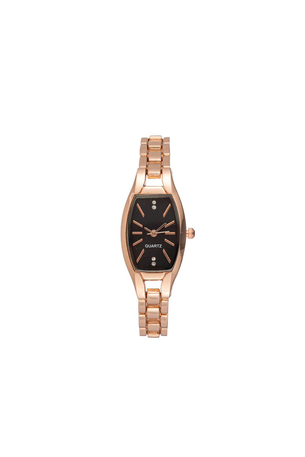 Wholesale minimalist retro barrel-shaped women's watch - unique stainless steel bracelet quartz watch for export