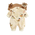 Baby winter rompers: fleece-lined & cotton-padded onesies for boys & girls - autumn/winter newborn chinese style cotton rompers