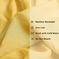 Amazon direct supply gradient colored window screens, export-ready finished curtains, window sheers, digital print voile curtains
