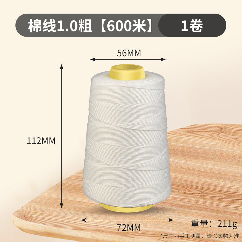 Thickened anti-wear cotton thread for construction site layout with ink line and ink fountain, carpentry measurement, ink fountain, powder ink, and line marking