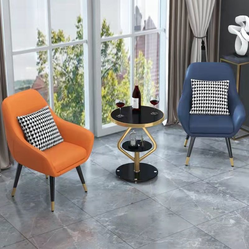 Balcony table and chair set, casual table and chair set, combination tea table, tea table, small coffee table, sofa edge, bedroom tea table and chair