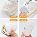 Baby sandals for boys, summer first walker shoes, 0-1-2 years old infant anti-slip soft sole mesh shoes for babies and toddlers, baby girl shoes
