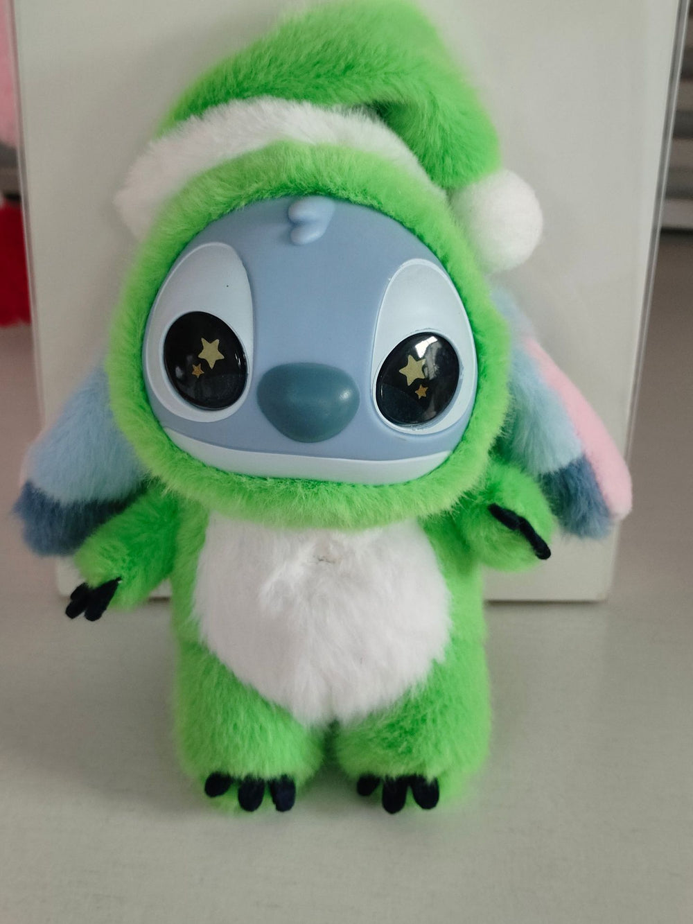 Disney purple doll plush toy stuffed animal bag charm bb squeak cartoon doll kids girls gift wholesale