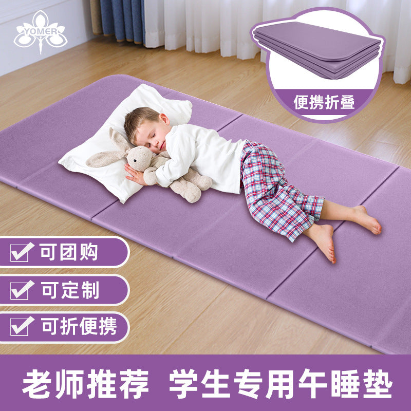 Yu zhi mei cross-border folding mat 40% off nap mat tpe portable foldable thickened widened non-slip men's yoga mat
