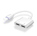 Suitable for apple iphone headphone conversion cable two-in-one 3.5mm to lightning audio charging adapter