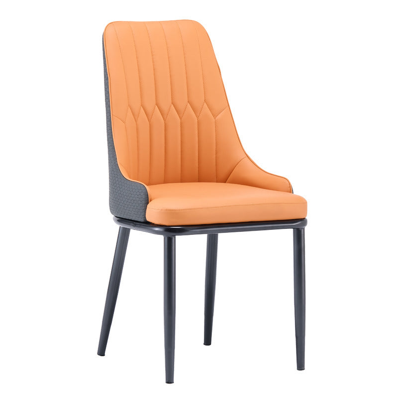 Export ready stock, factory direct, accessible luxury high-end chairs, home leather stools, modern minimalist hotel dining chairs