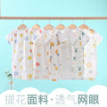 Wholesale baby rompers - spring/summer lightweight air conditioning suits, baby pajamas, long-sleeve onesies, crawling suits, newborn clothes